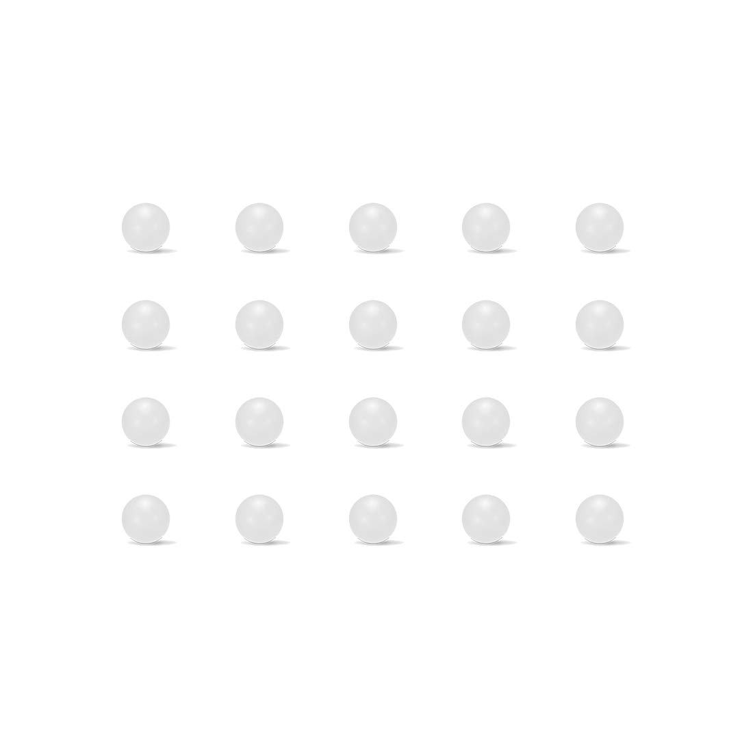 uxcell 3mm PP Solid Plastic Balls, Precision Bearing Ball 100pcs-image-37