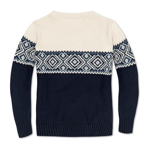 Image of Hope & Henry Boys' Long Sleeve Crew Neck Pullover Sweater
