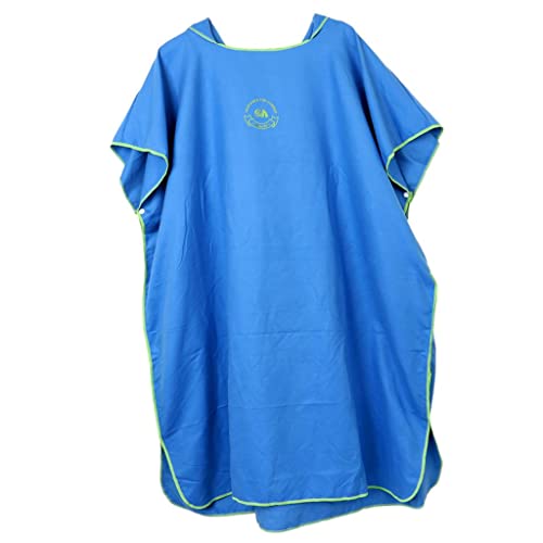 Harilla Microfibra Mudando Roupão Toalha Poncho com Capuz para Surf Natação Wetsuit Mudando - Céu az
