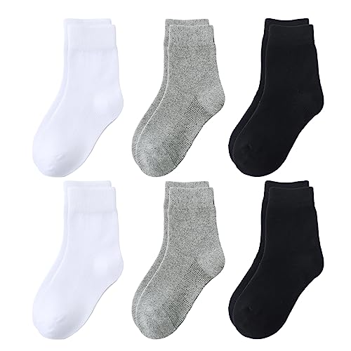 hakugoo Boys Socks Kids Crew Socks Girls Dress Socks...