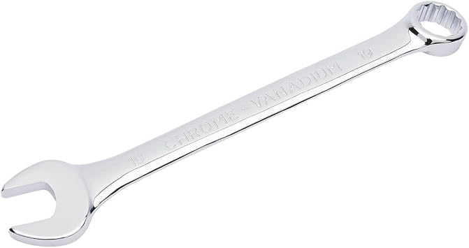 Draper 35212 Hi-Torq Short Pattern Metric Combination Spanner, 19 mm Size