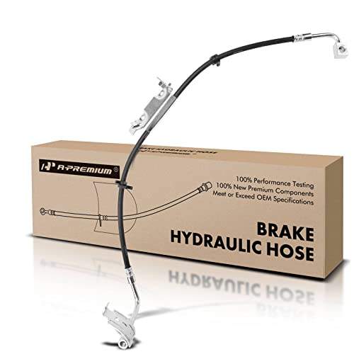 A-Premium Front Driver Side Brake Hydraulic Hose Compatible with Jeep Models - Wrangler 2011-2017, Wrangler JK 2018