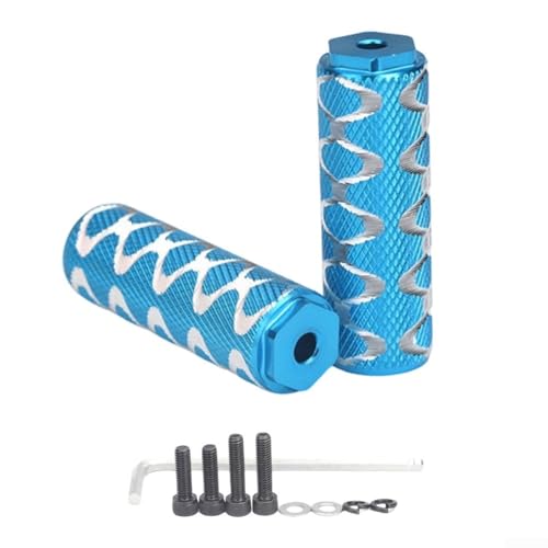 Pinzas para bicicleta de montaña para pedales traseros, capacidad de carga de 200 kg, aleación de aluminio resistente, fácil instalación, compatible con varias bicicletas (rosa)