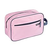 Farbe Rosa Pulver Vitamin Douceur d \'Intérieur 6 asb293bl Kulturbeutel Mikrofaser, Rose Poudre, 27x10x17 cm