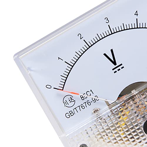 Voltmètre CC 0-5V haute lisibilité avec marge d'erreur 2.5% - 5