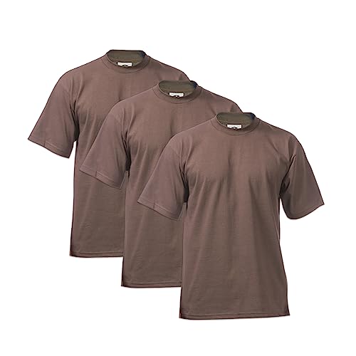 Image of Pro Club Men's 3-Pack Heavyweight Cotton Short Sleeve Crew Neck T-Shirt