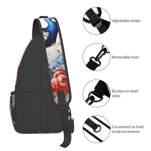 Mochila tipo sling NLCUIQ para hombres y mujeres miniatura 5