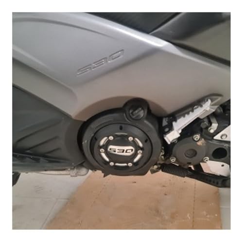 Protector estator motor para TMAX 530 y 500 cubierta de aluminio resistente 4