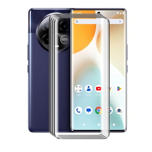 Verre trempé BLU Bold K50 d'une clarté premium : protection d'écran 9H haute transparence