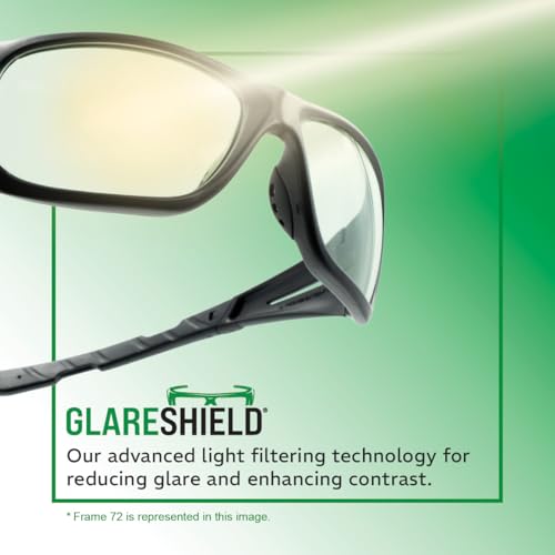 Image of NoIR Blue Blocker Sunglasses for Macular Degeneration, Corneal Pathology, & Retinitis Pigmentosa, Full UV Protection, Wrap-Around Style
