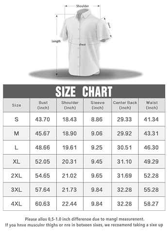 Men's Linen Shirts Short Sleeve Casual Shirts Button Down Shirt for Men Beach Summer Wedding Shirt4