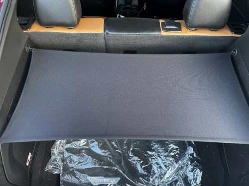 EACCESSORIES EA Rear Trunk Security Cargo Luggage Shade Cover for Chevrolet Volt 2011-2019 – Black Color Cargo Shade Cover – This is NOT a retractable Cargo Cover– Compatible with Chevy Volt 2011-2019