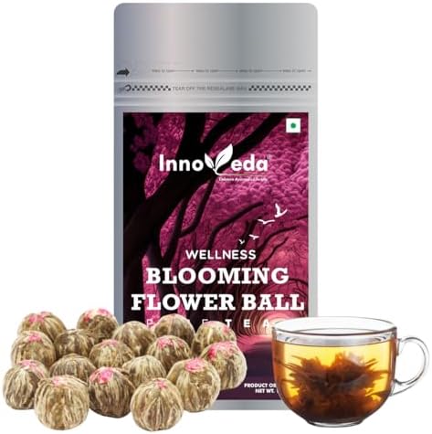 Blooming Flower Tea Balls - 30 Cups (5 Balls)