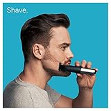 Braun OneBlade Hybrid Electric Beard Trimmer & Electric Shaver for Men, Body Groomer for Manscaping with Travel Pouch, Gifts for Men, Model XT5200, Black - Image 4