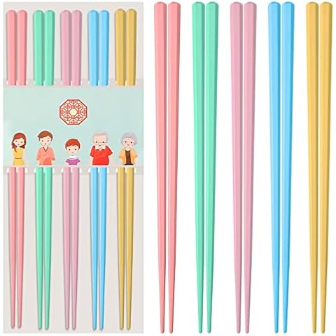 Slivek Reusable Rainbow Chopsticks Set Cover