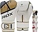 RDX Guantoni da Boxe, Maya Hide Pelle, Ego Muay Thai e Allenamento Guanti da Sacco per Sparring, Combattimento, Sacchi Pugilato, MMA, Punzonatura, Kick Boxing Gloves Uomo Donna, 8 10 12 14 16oz