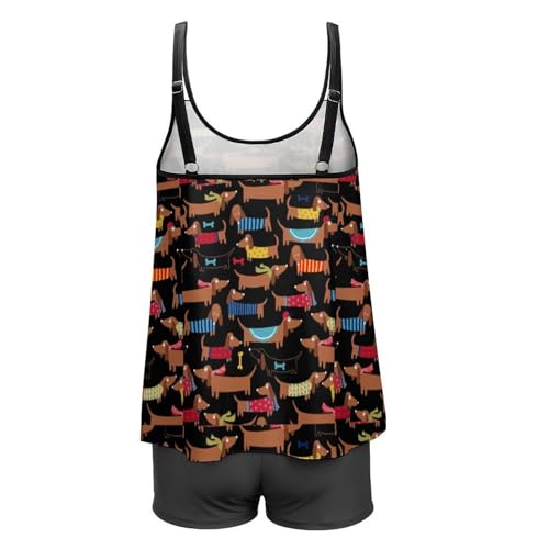 Tankini con pantalones cortos para mujer que buscan máxima comodidad 7