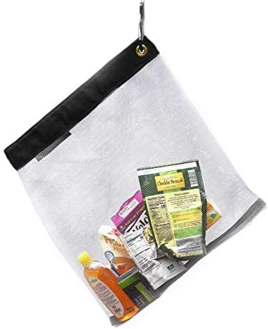 Ratsack Rodent Proof Bear Bags Small Size - Ultralight Stainless Steel Mesh Bag for Camping Food Storage - Sturdy and Rust-Resistant Sack with Lock and Grommet For Easy Hanging - Made in USA