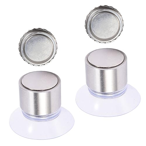 HOLIDYOYO 2set Saponetta in Acciaio Saponetta Da Parete Ventosa Saponi Per Doccia Accessorio Da Bagno Installazione