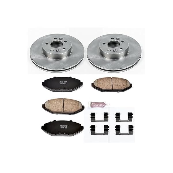 PowerStop Z17 Replacement Brake Pad & Rotor Kit Front KOE1335 by Power Stop - Used condition - Image 2