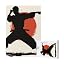 Karate Men Print
