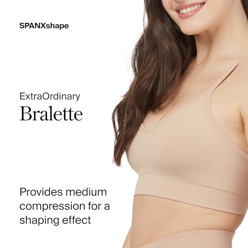 Image of SPANX SPANXsmooth EcoCare Seamless Shaping Longline Bralette - Comfortable Everyday Bralette - Women's Bra with No Underwire