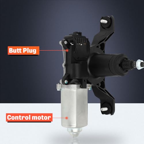 Image of cciyu Rear Windshield Wiper Motor Replacement fit for 2006-2010 For Jeep for Commander,2005-2010 For Jeep for Grand Cherokee 55156325AB, 55156325AC, 55156325AD