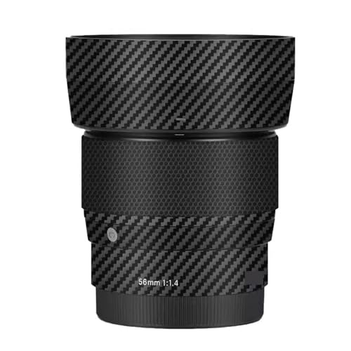 Protection objectif Sigma 56 mm F1.4 vinyle carbone Sony E