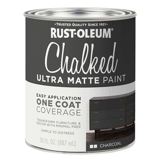 Rust-Oleum Chalked All-in-One Ultra Matte Charcoal Spray Paint