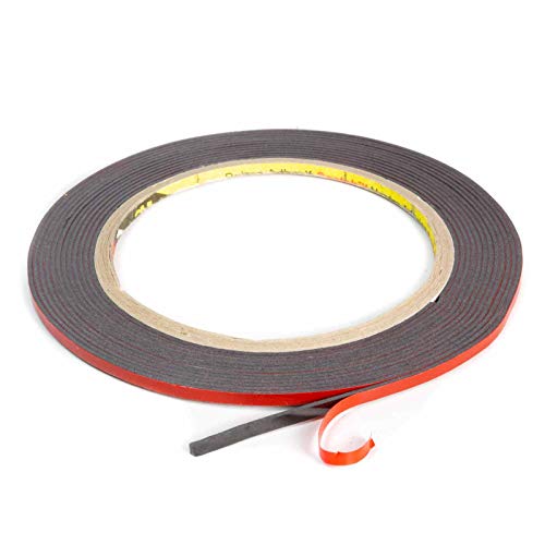 Preisvergleich Produktbild DonDo 3M 5952F universelles Hochleistungsklebeband doppelseitiges Acrylic Plus Klebeband schwarz 3mm x 4 Meter