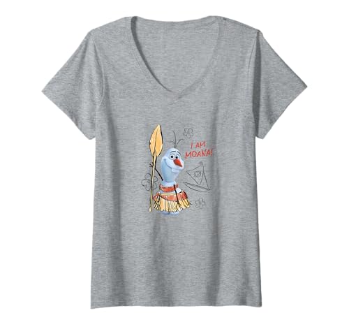 T-shirt Frozen Olaf I am Moana pour réveiller votre âme d'enfant avec humour