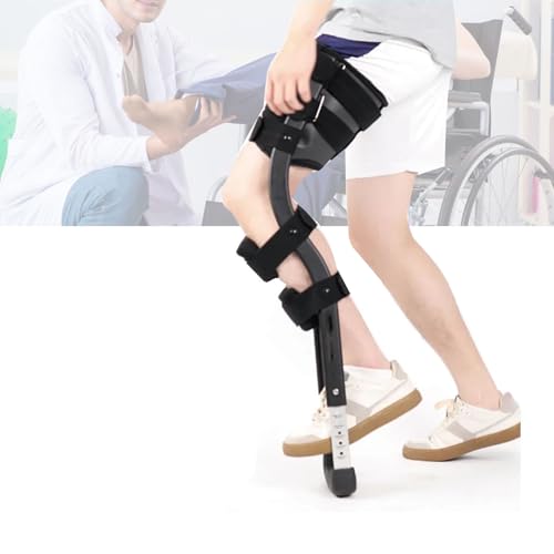 Hand Free Knee Crutch Adjustable,Walking Aids Pain Crutch, Non-Weight Bearing Injuries, Crutches and Knee Scooter Replacement