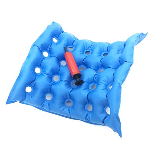 TaktZeit Air Inflatable Seat Cushion for Airplane Office Wheelchair Cushion Inflatable Relief Coccyx Tailbone Sciatica or Back Pain