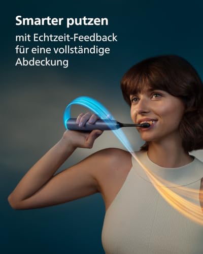 Philips Sonicare Next-Generation DiamondClean 9000 elektrische Zahnbürste - intelligentes Feedback zur Putzabdeckung… – Ansicht 6