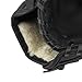 equlup Baseball Glove, 12.5Inch Ergonomic PU Leather Baseball Mitts Softness Professional Fielding Softball Gloves for Youth Adult Training (Black)