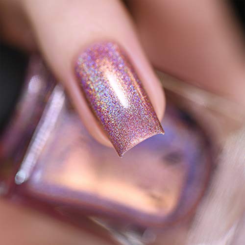 Image of ILNP Get Cozy - Radiant Blush Pink Ultra Holo Nail Polish