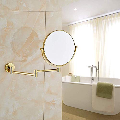 Miroir cosmétique réglable pour une routine beauté parfaite en salle de bains