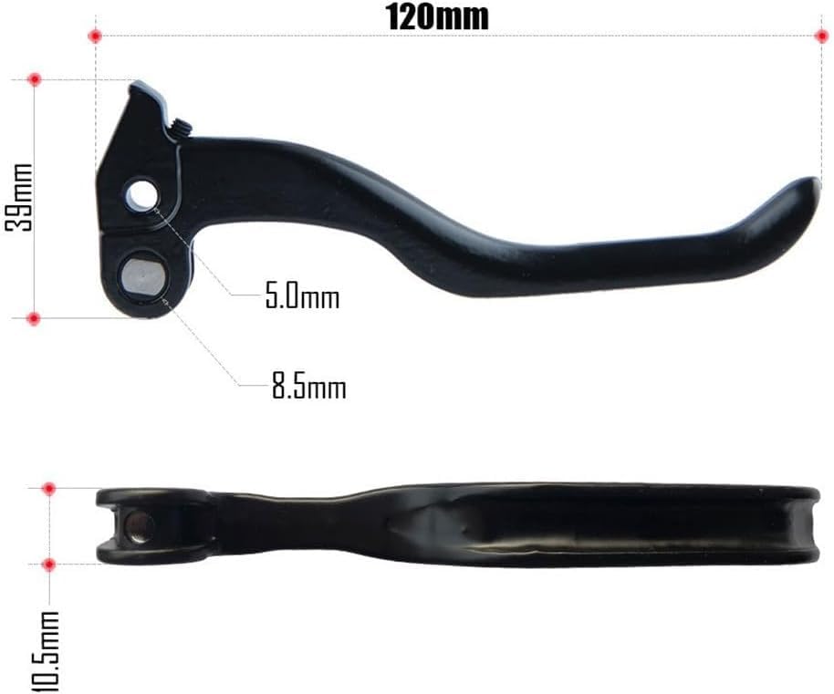 Maniglia Freno per Bici Compatibile con GOODTASTE per XOD per Jiazhu, Maniglia di Arresto con Pompa a Disco Idraulico (120mm)