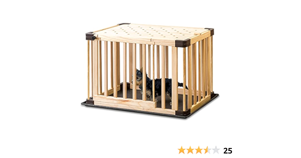 Amazon | ottostyle.jp 木製 ペットケージ 小型・中型犬用