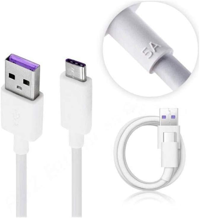 Generico 5A SUPERCHARGE cavo di ricarica Veloce per Huawei originale USB tipo C dati per Huawei P50 P40 P40 Pro P30 lite P30 Pro P20 Honor 40 50 60 Magic