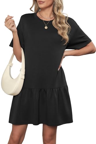 HiMONE Summer Dress for Women 2025 Cute Babydoll with Pockets Loose Fit Casual Dresses XS-2XL2
