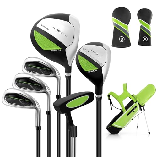 🏌️【Sacca da Golf Leggera】La sacca da golf stilosa è realizzata con un grande capacità per ospitare tutte le mazze e tutti gli accessori. È composta da un divisorio a 4 scomparti, un portasciugamani, una tasca piccola impermeabile, una tasca grande e una tasca a rete. La fodera per pioggia inclusa offre protezione aggiuntiva alle mazze in caso di maltempo, mentre gli spallacci facilitano il trasporto.