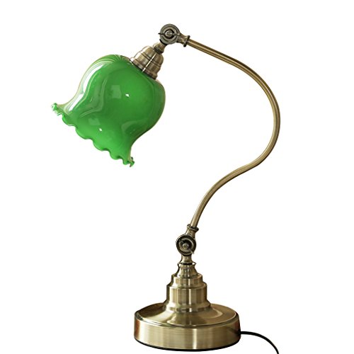 Desktop lamp-WENBO HOME Table Lamps Creative Lamps Classical Copper Table Lamps Green Lamps