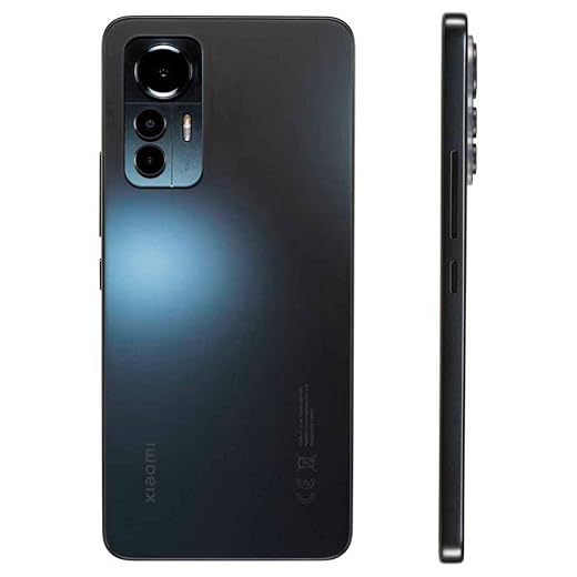 Xiaomi 12 Lite 16,6 cm (6.55") SIM doble Android 12 5G USB Tipo C 8 GB 128 GB 4300 mAh Negro