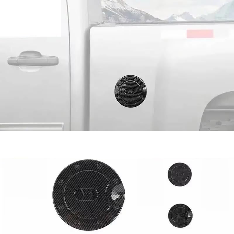 Couvercle De Décoration Bouchon Réservoir Carburant Voiture Pour Chevy Pour Silverado Pour Suburban Pour Tahoe Pour Avalanche Pour Yukon 1999-2013 Bouchon d'huile voiture(For 1999-2006)