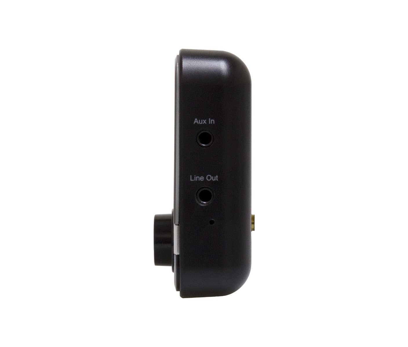 Noxon Road 4 - Adattatore DAB+ per auto, Bluetooth e vivavoce, trasmettitore FM, Line Out, Aux In, grande display a colori, antenna DAB+ attiva