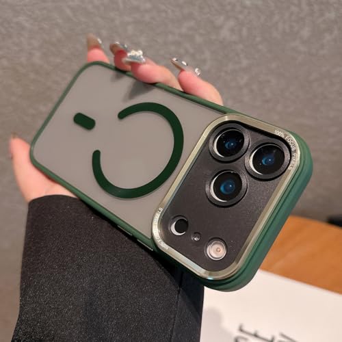 Étui magnétique iPhone 15 Plus d'une élégance rare coloris Vert GG