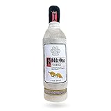 Bark Bros - Liquor Bottle Dog Toy - Plush Squeaky Dog Toys Funny Drink Parody - Alcohol Dog Toy - Dog Birthday Toy - Cute Dog Toys - Puppy Gifts - Puppy Stuff - Dog Stuff (Large, Kibble One)