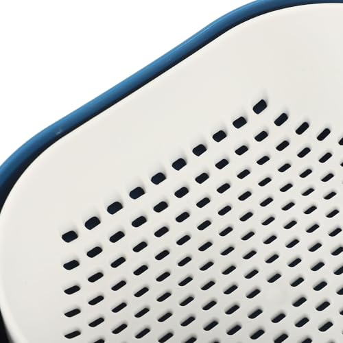Cortadora y picadora manual multifuncional con cesta drenaje azul miniatura 5