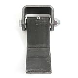 Red Hound Auto Weld-on Heavy Duty Steel Hinge Greaseable Formed 7 Inches Long Leaf Strap Style with